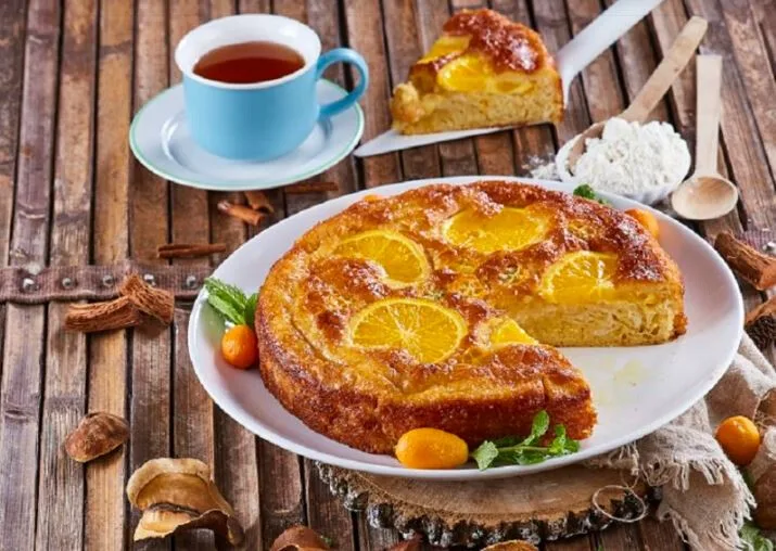 Tarte de laranja grega