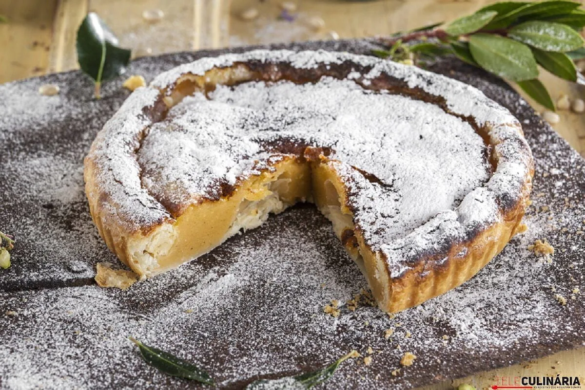 Tarte de feijão – receita fácil