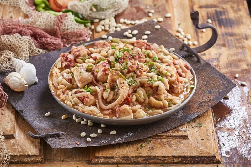 Feijoada de polvo em 30 minutos