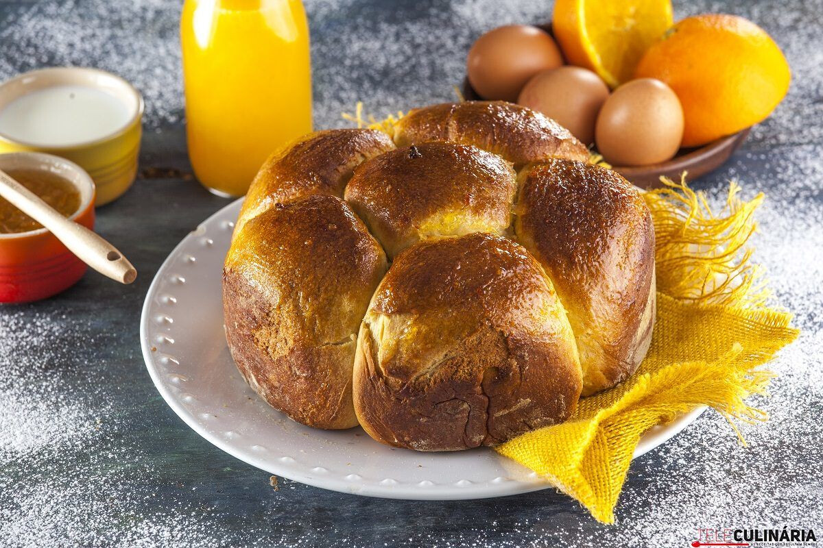 Pão especial de laranja