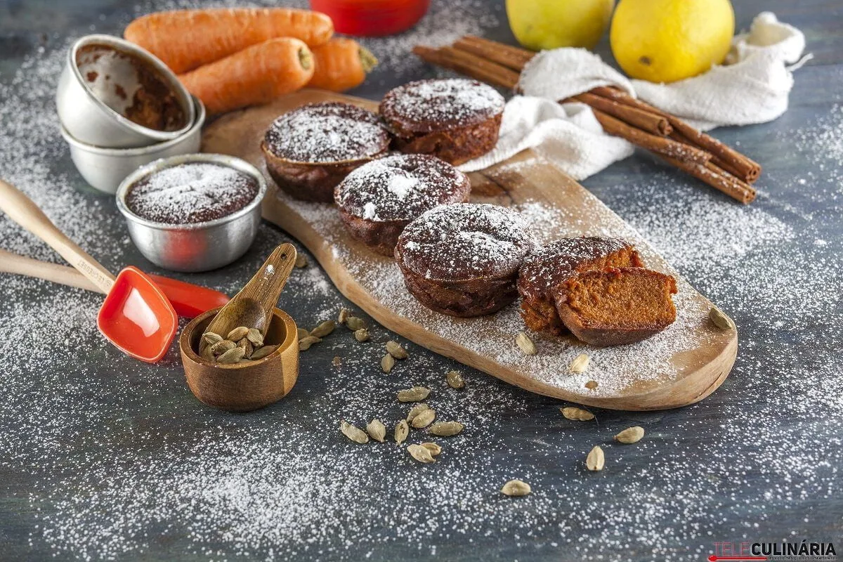 Queijadas de cenoura da tia Rosa