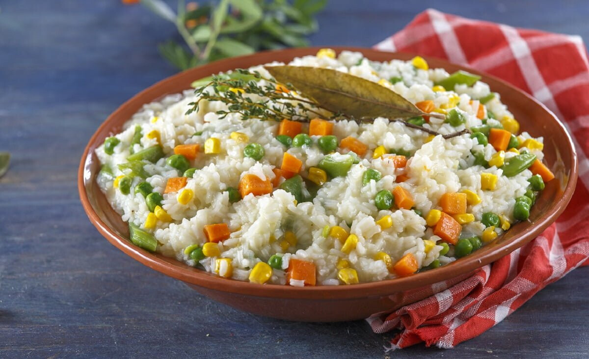 Arroz de legumes