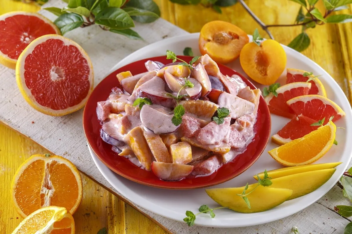 Salada de fruta à jamaicana