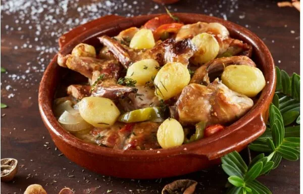 Coelho no forno - Receita fácil e económica