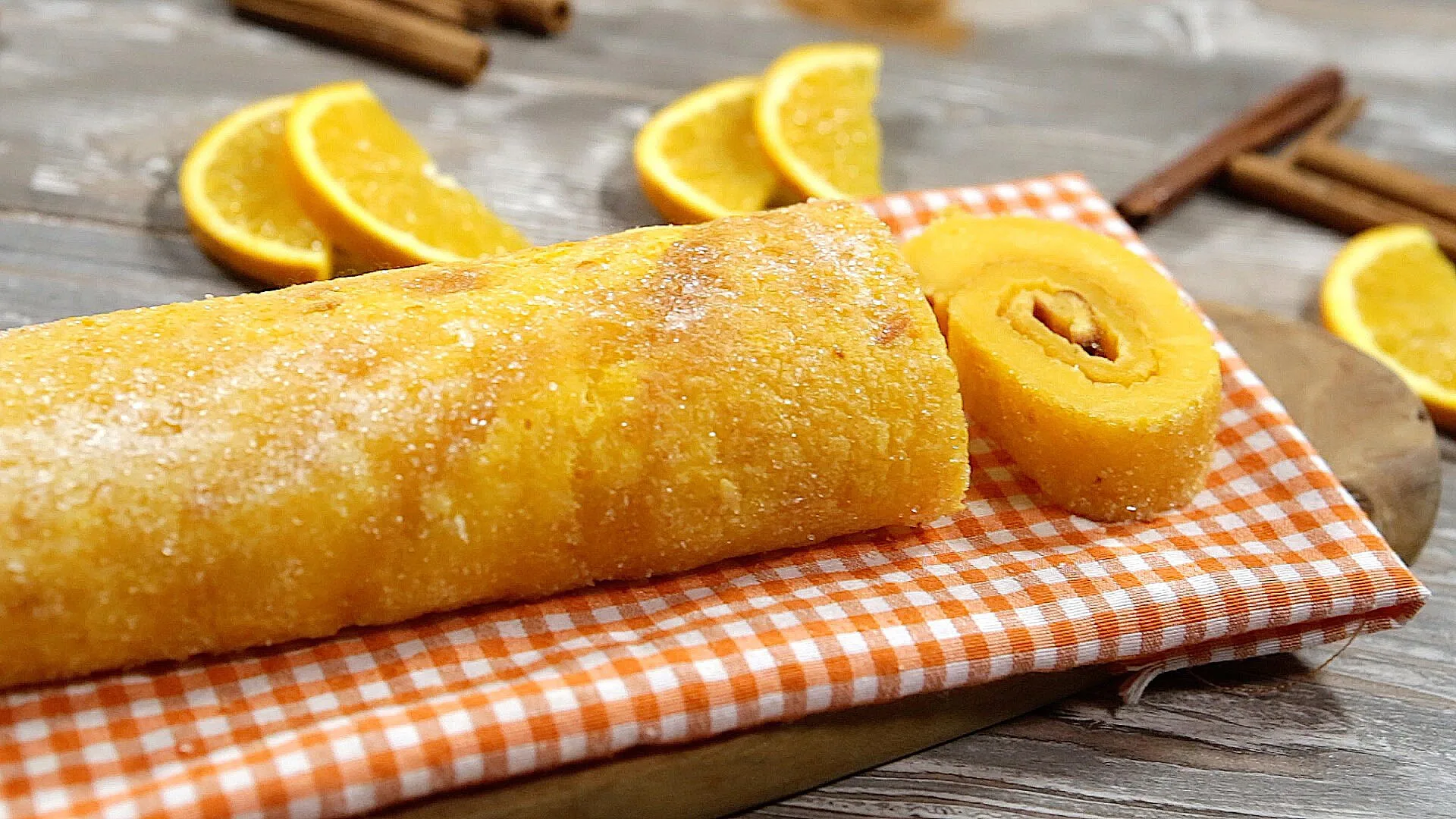 Torta de laranja tradicional - video