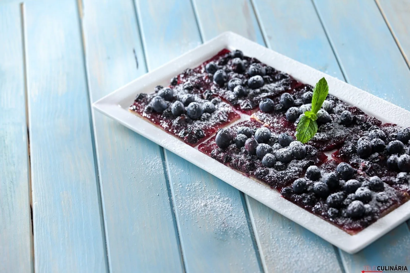 Tarte de Mirtilos (Video)