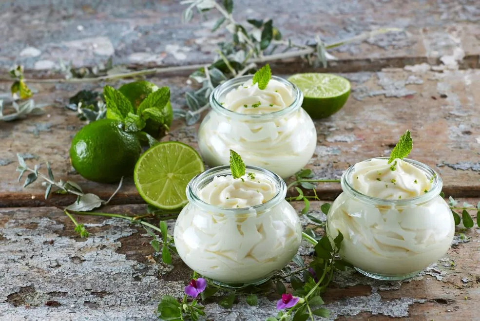 Receita fácil de creme de lima