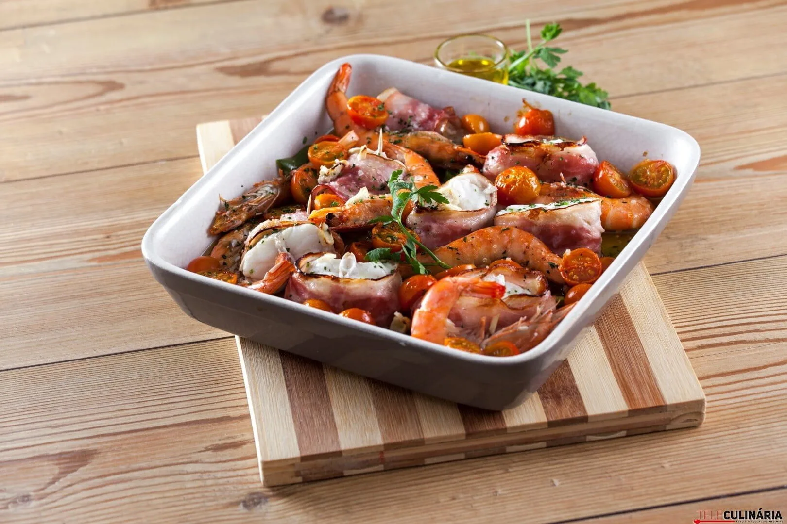 Medalhões de tamboril