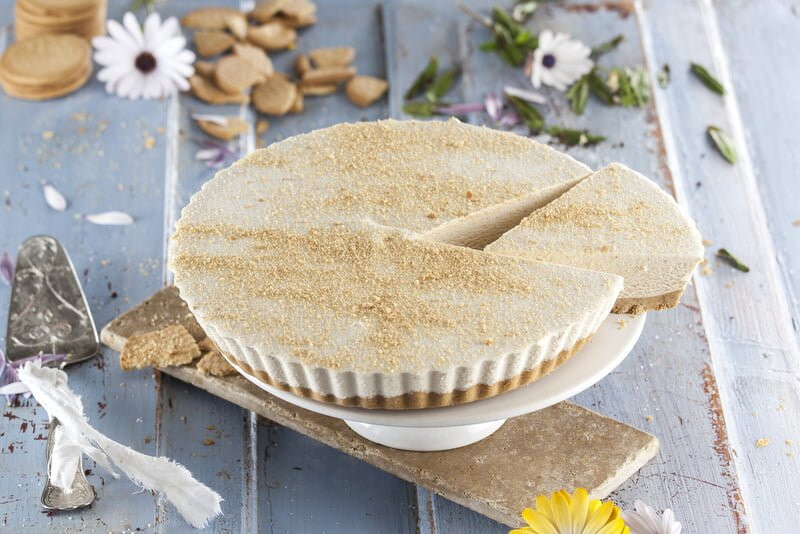 Tarte de natas e bolacha