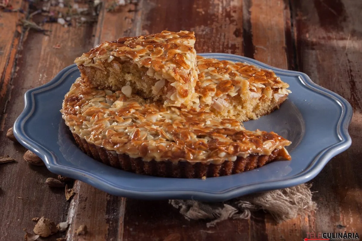 Tarte de amêndoa tradicional