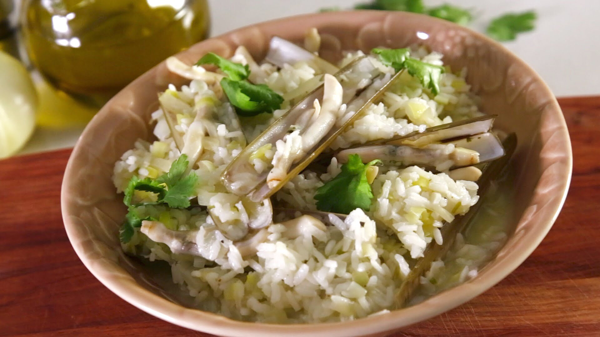 Arroz de lingueirão (Video)