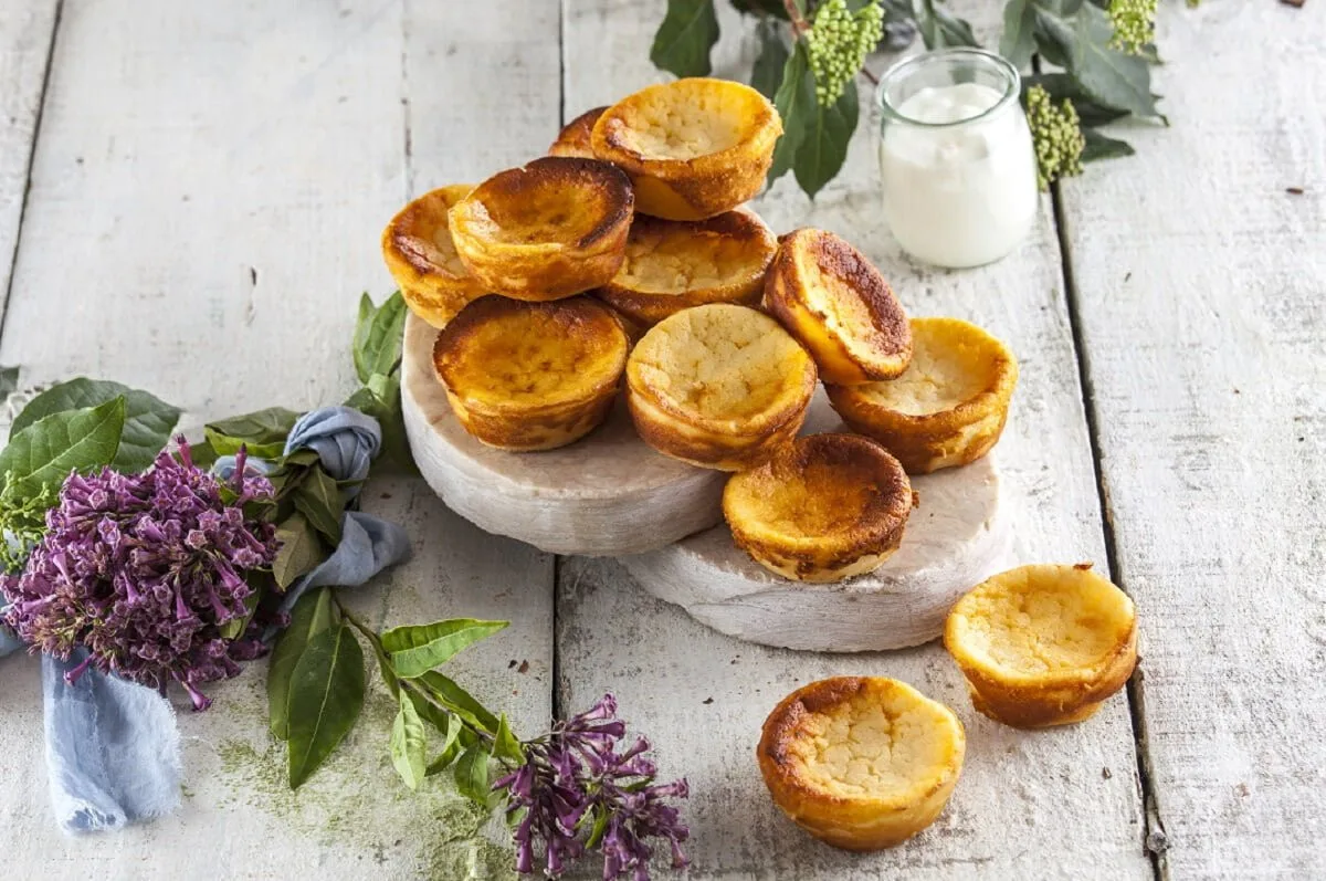 Queijadas de iogurte- Receita Fácil