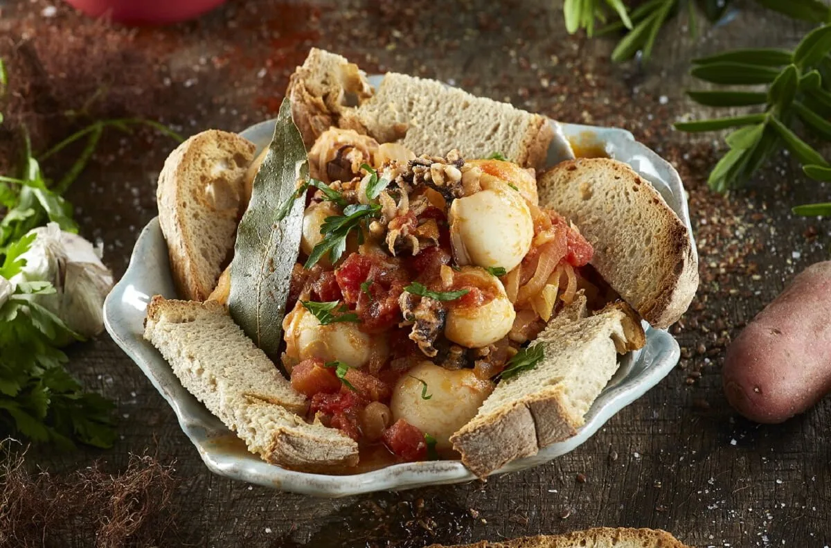 Ensopado de chocos - receita tradicional