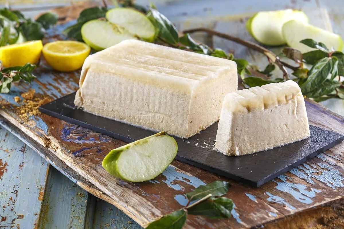 Gelado de maçã verde