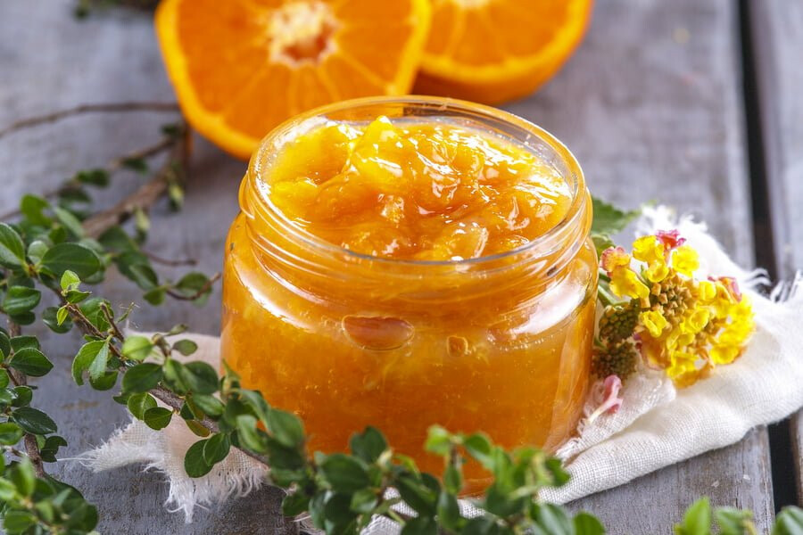 Compota de tangerina