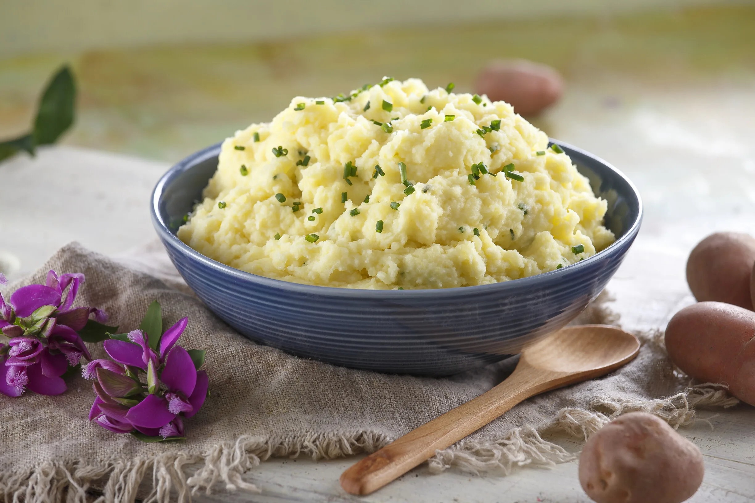 Puré de batata cremoso