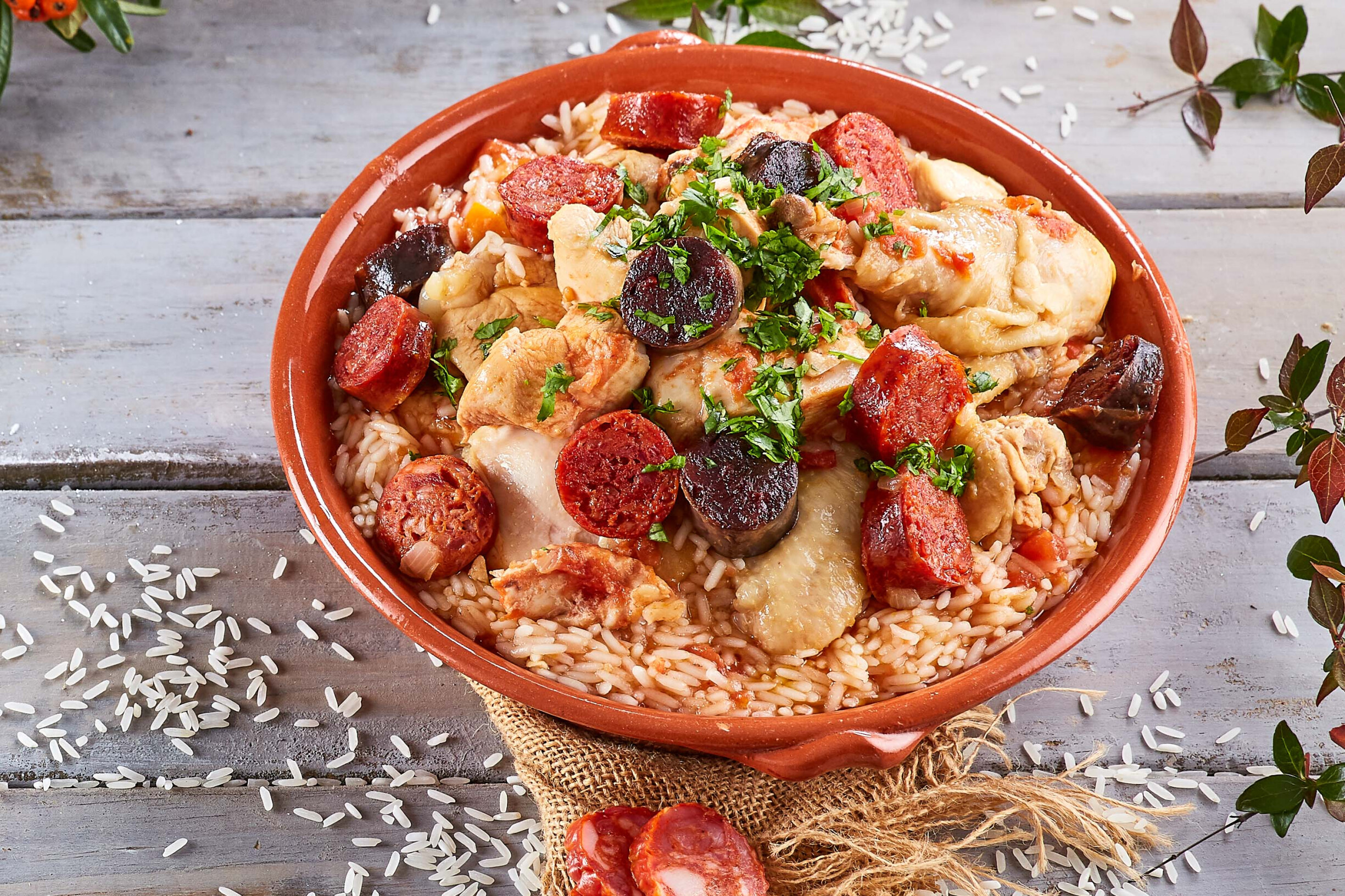 Arroz de frango à antiga