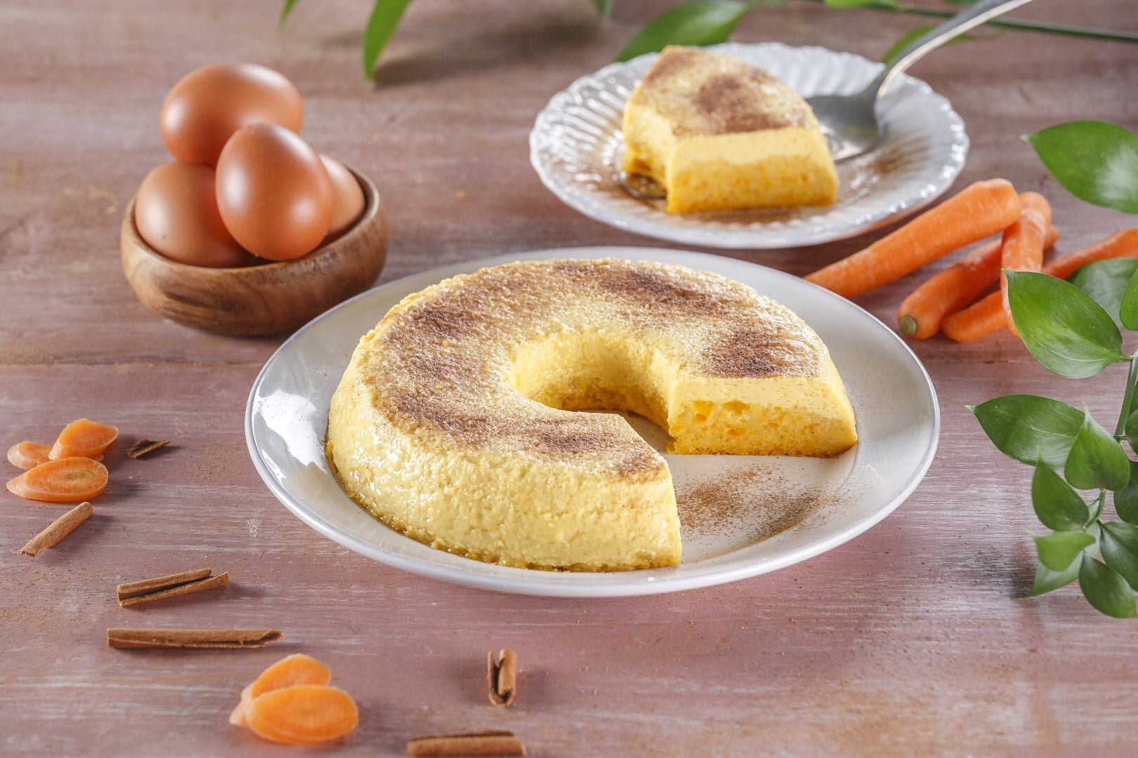 Pudim de cenoura (receita especial para grávidas)