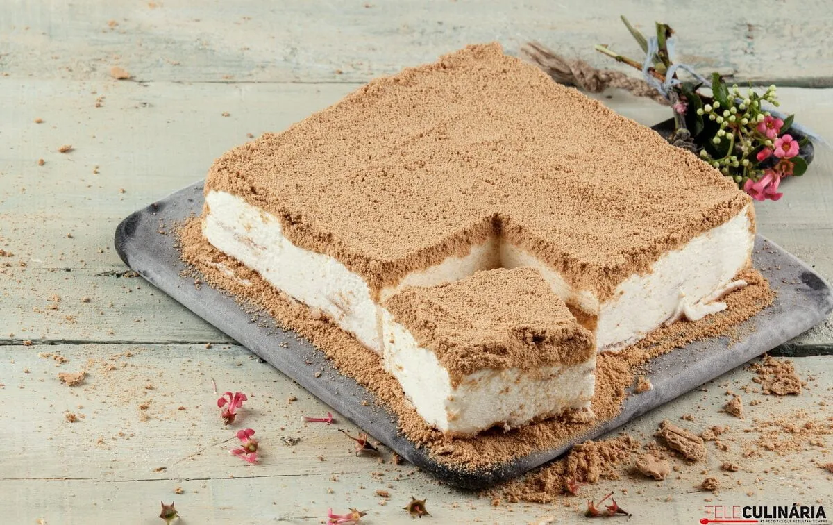 Tarte gelada de bolacha