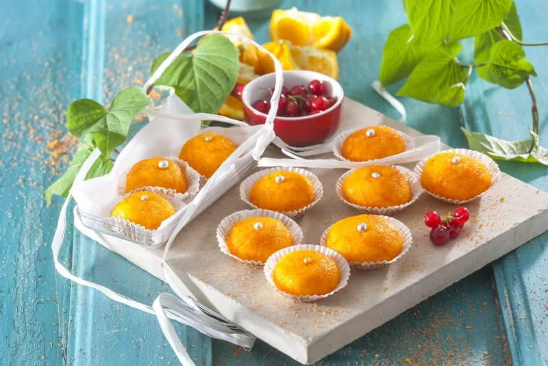 Brigadeiros de laranja