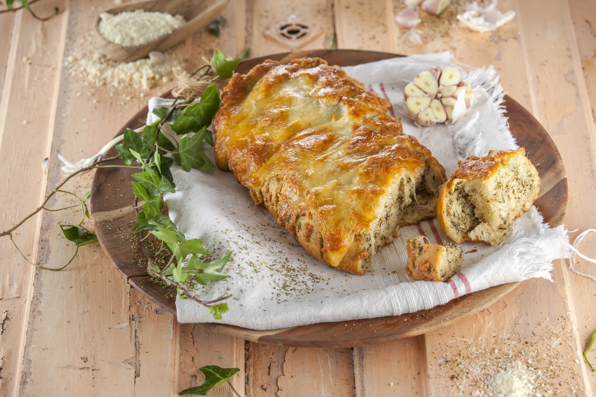 Receita fácil de pão de alho