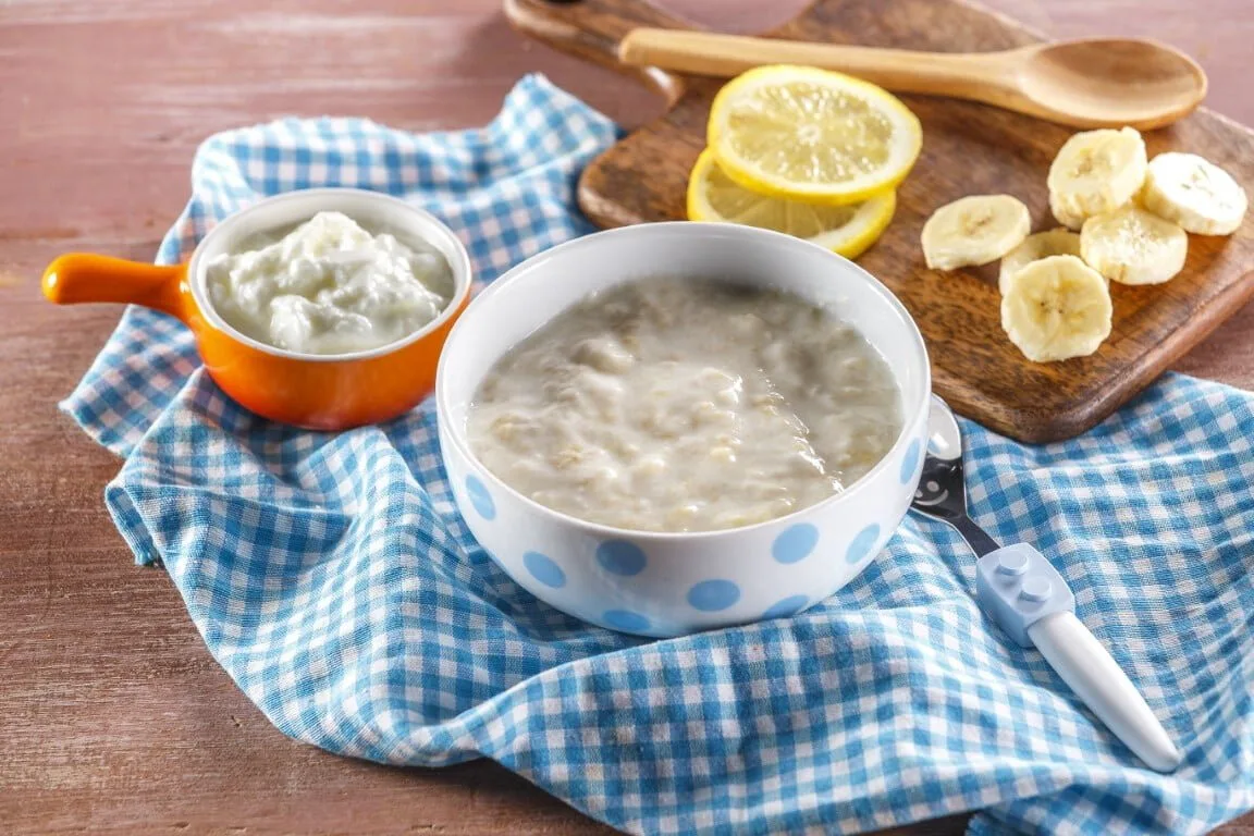 Mousse de banana com iogurte (bebé a partir dos 9 meses)