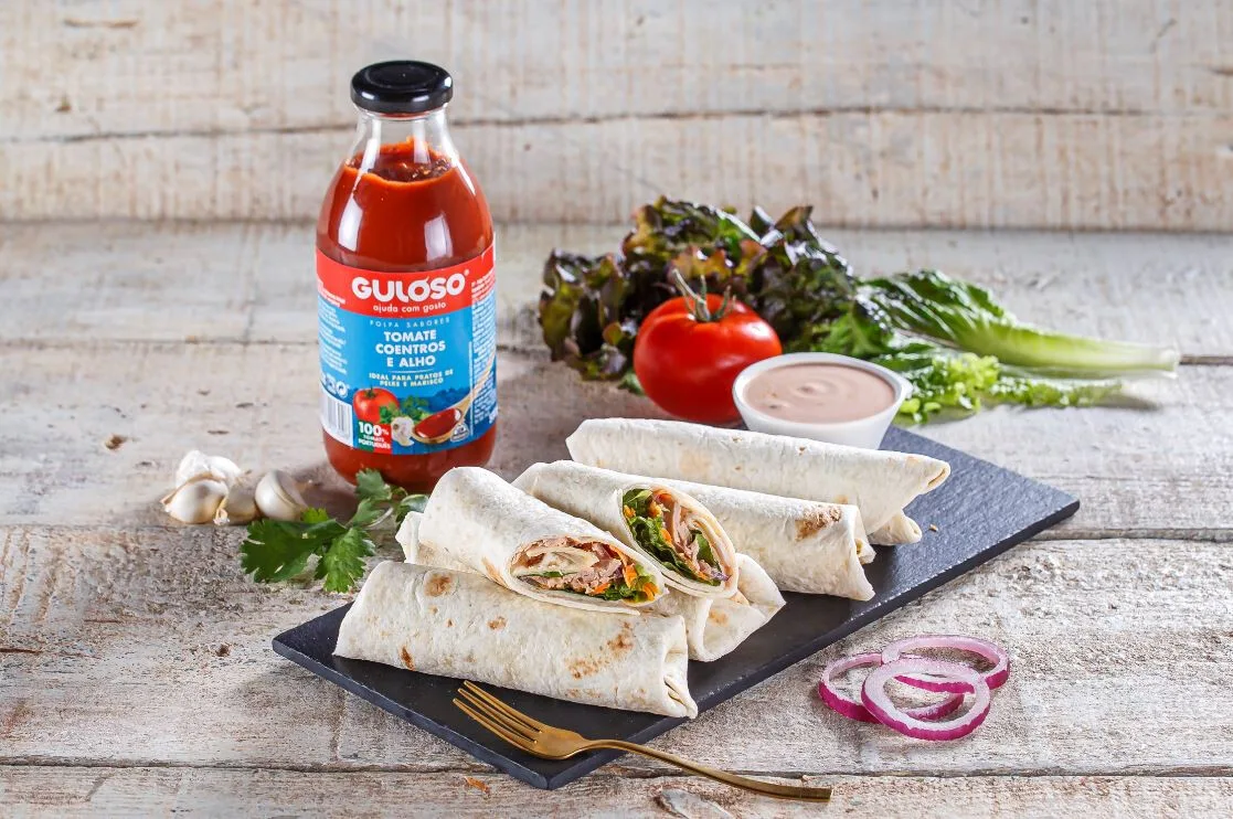 Wraps de atum – Guloso