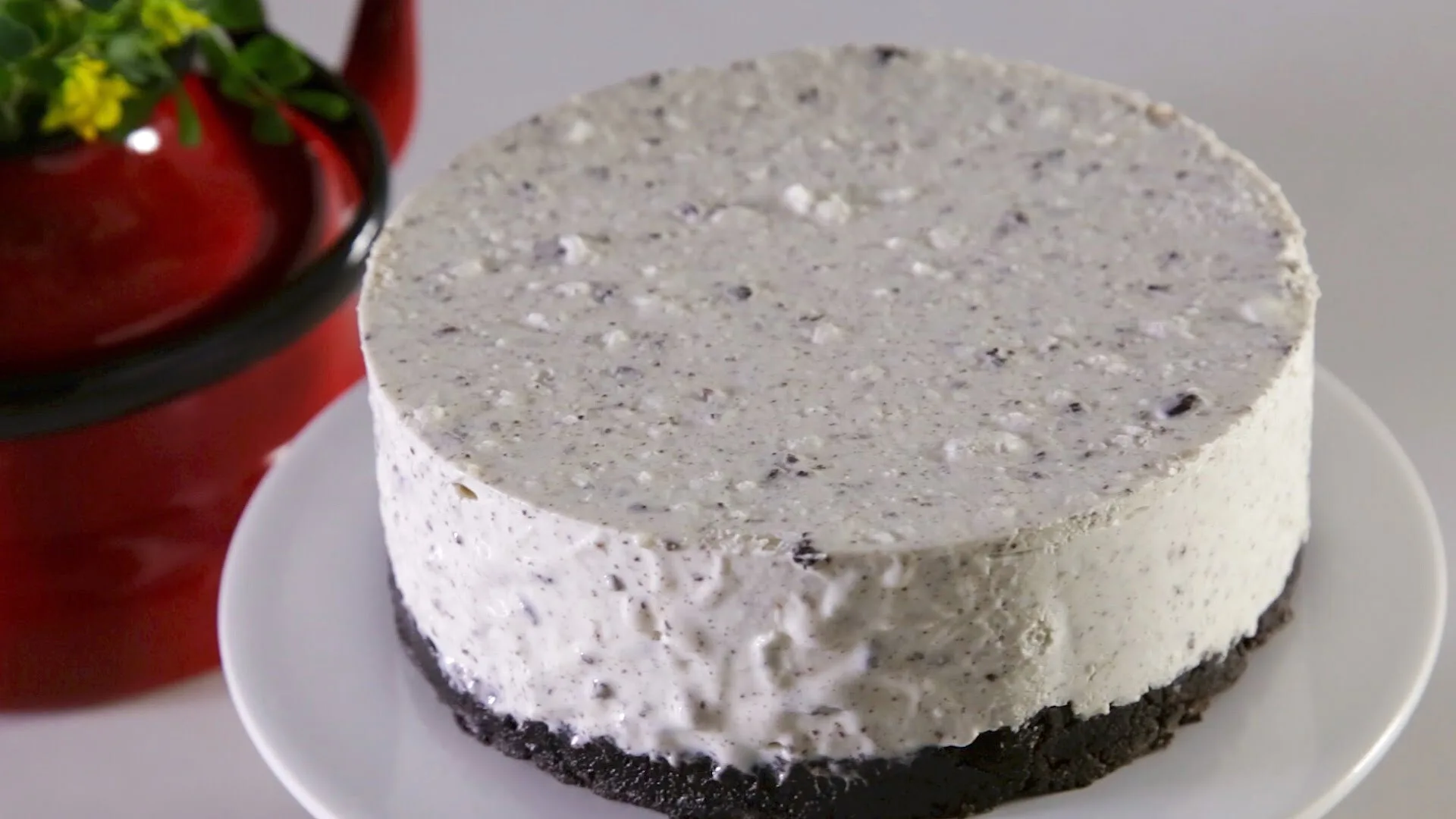 Semifrio de bolachas de chocolate