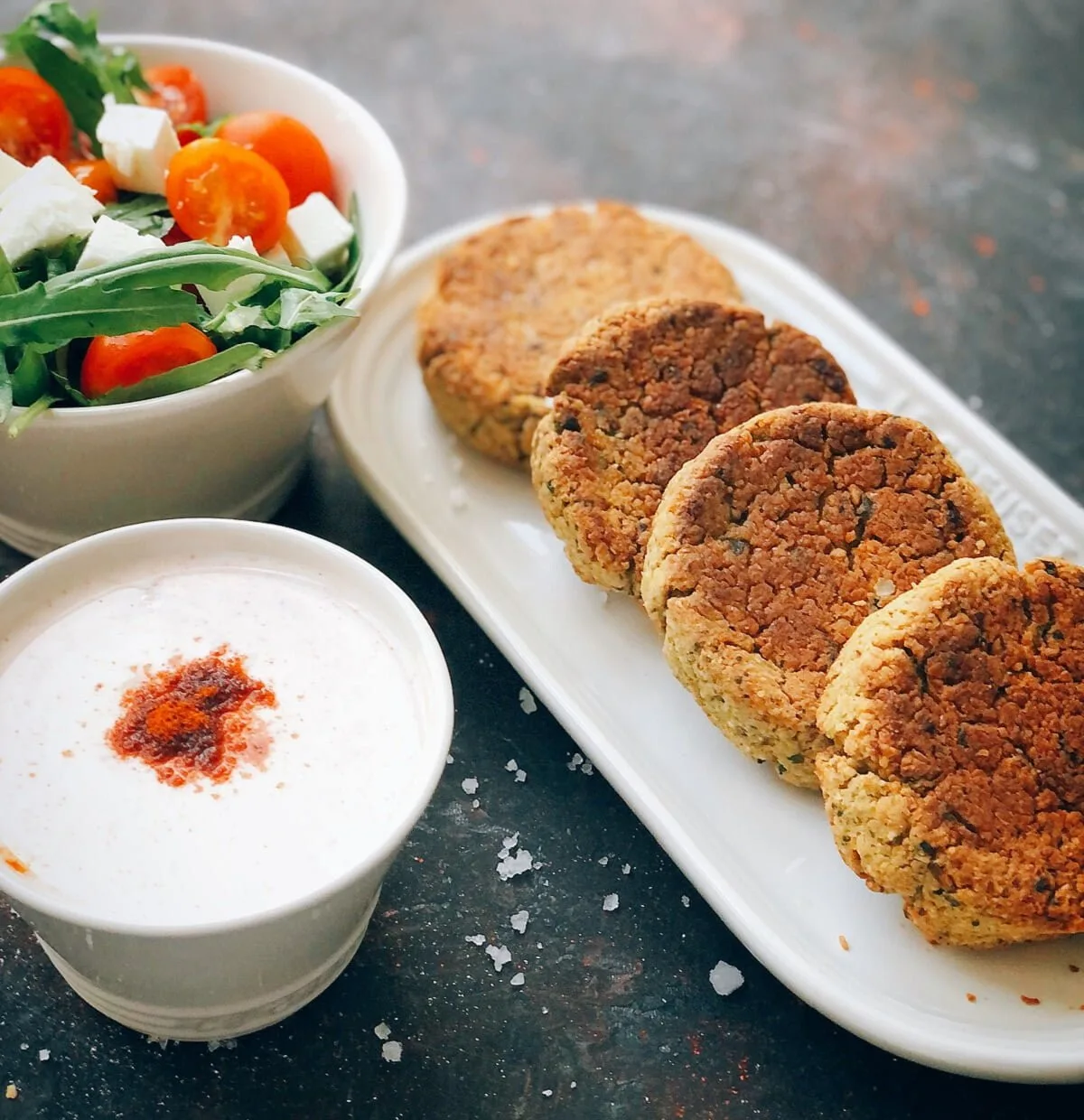 Hambúrgueres de Grão e Cogumelos