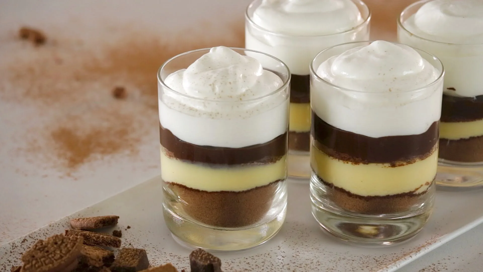 Delícia de chocolate e leite condensado