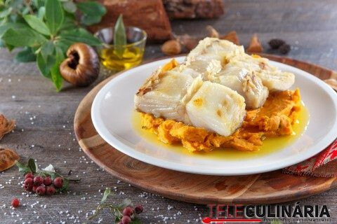 Bacalhau confitado com puré de batata-doce – moulinex companion