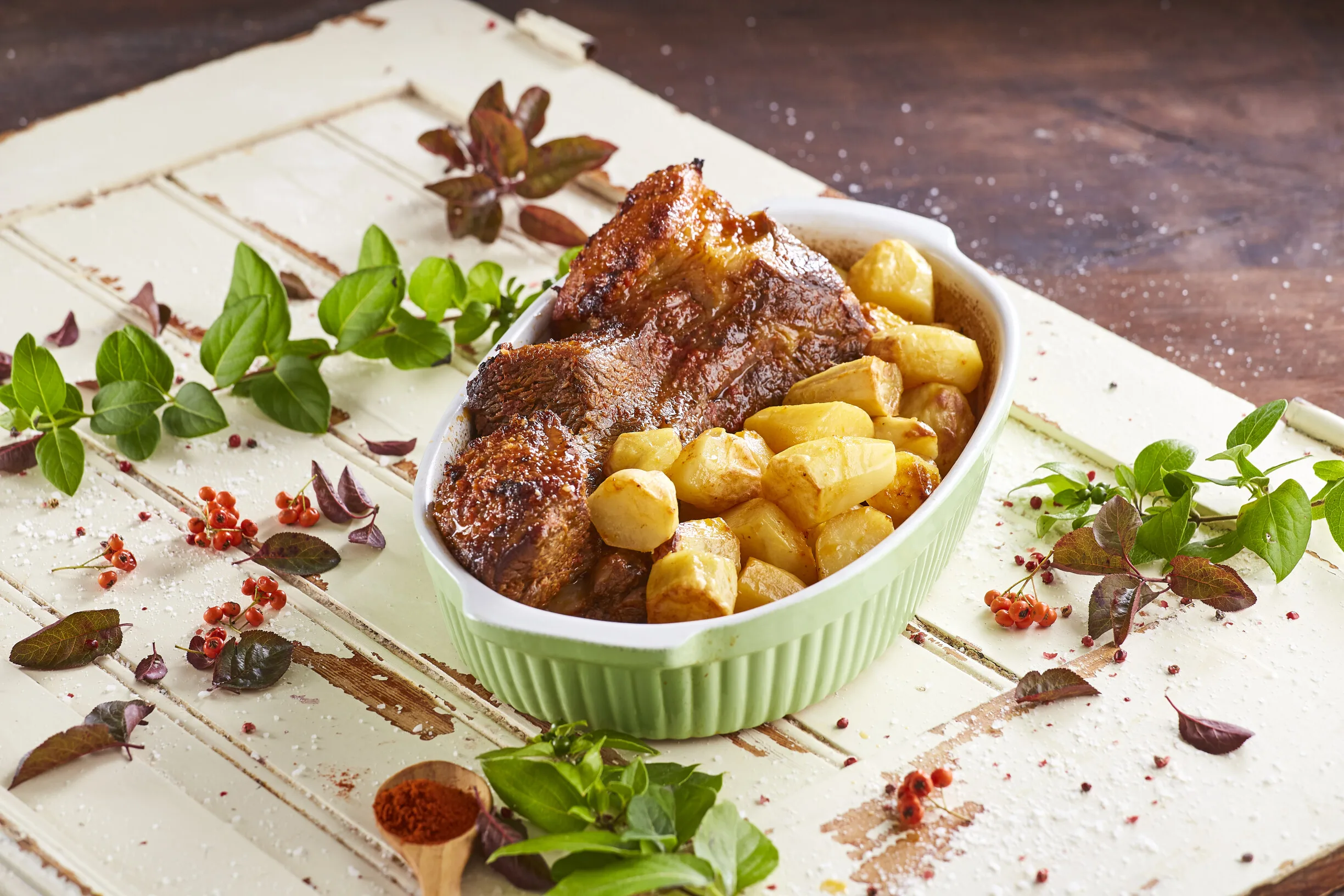 Costela de vitela no forno