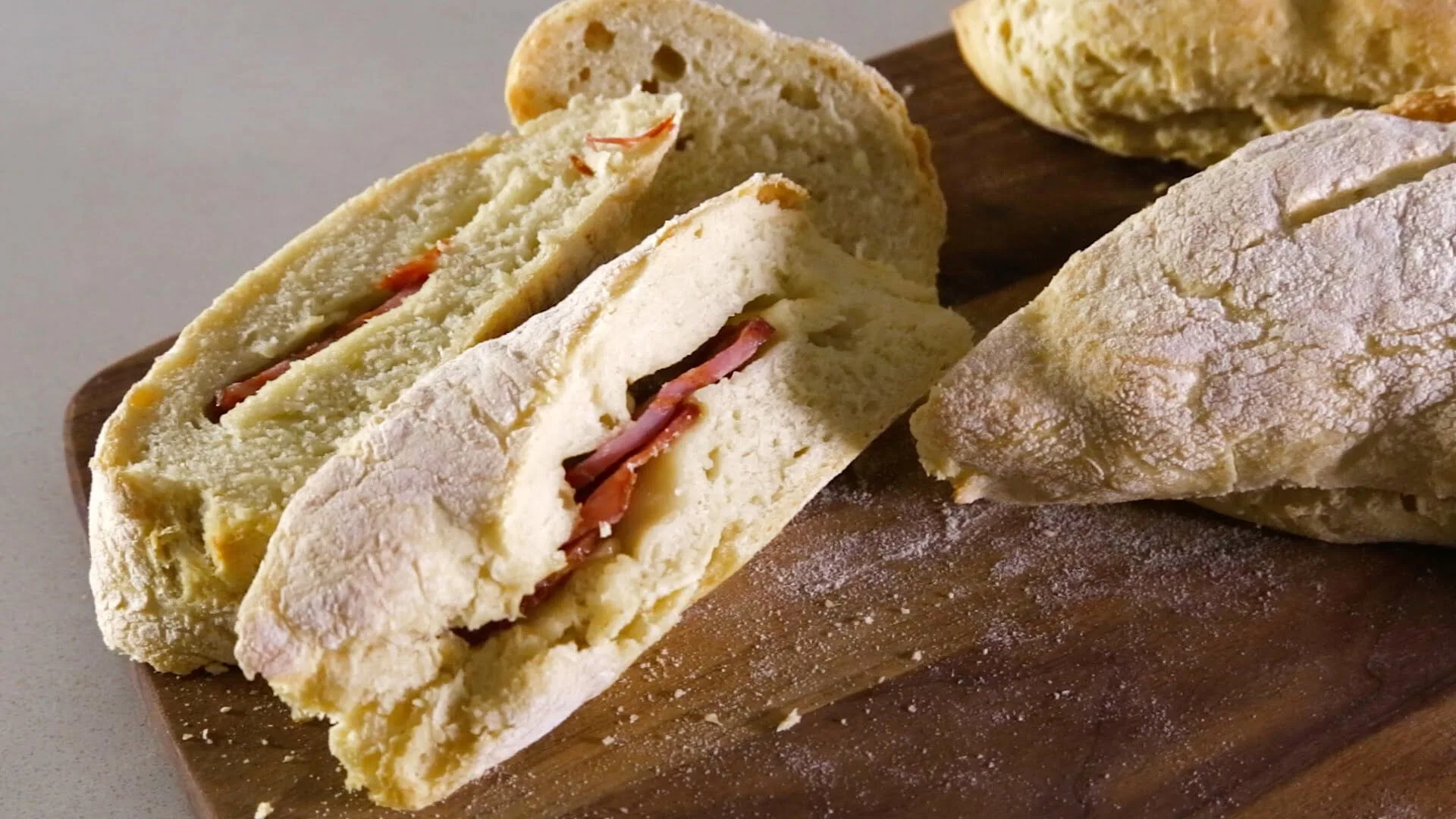 Pão com chouriço (Video)