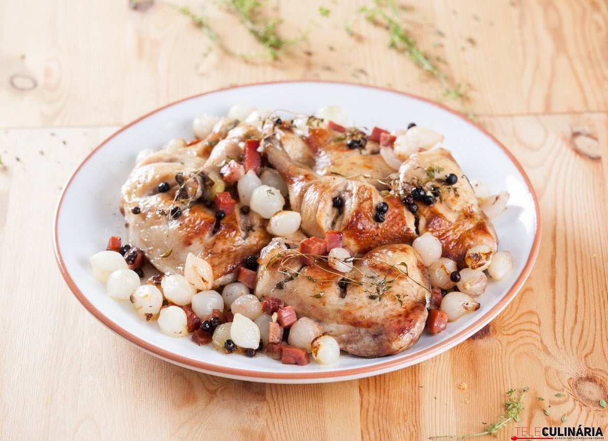 Coxas de frango (video)