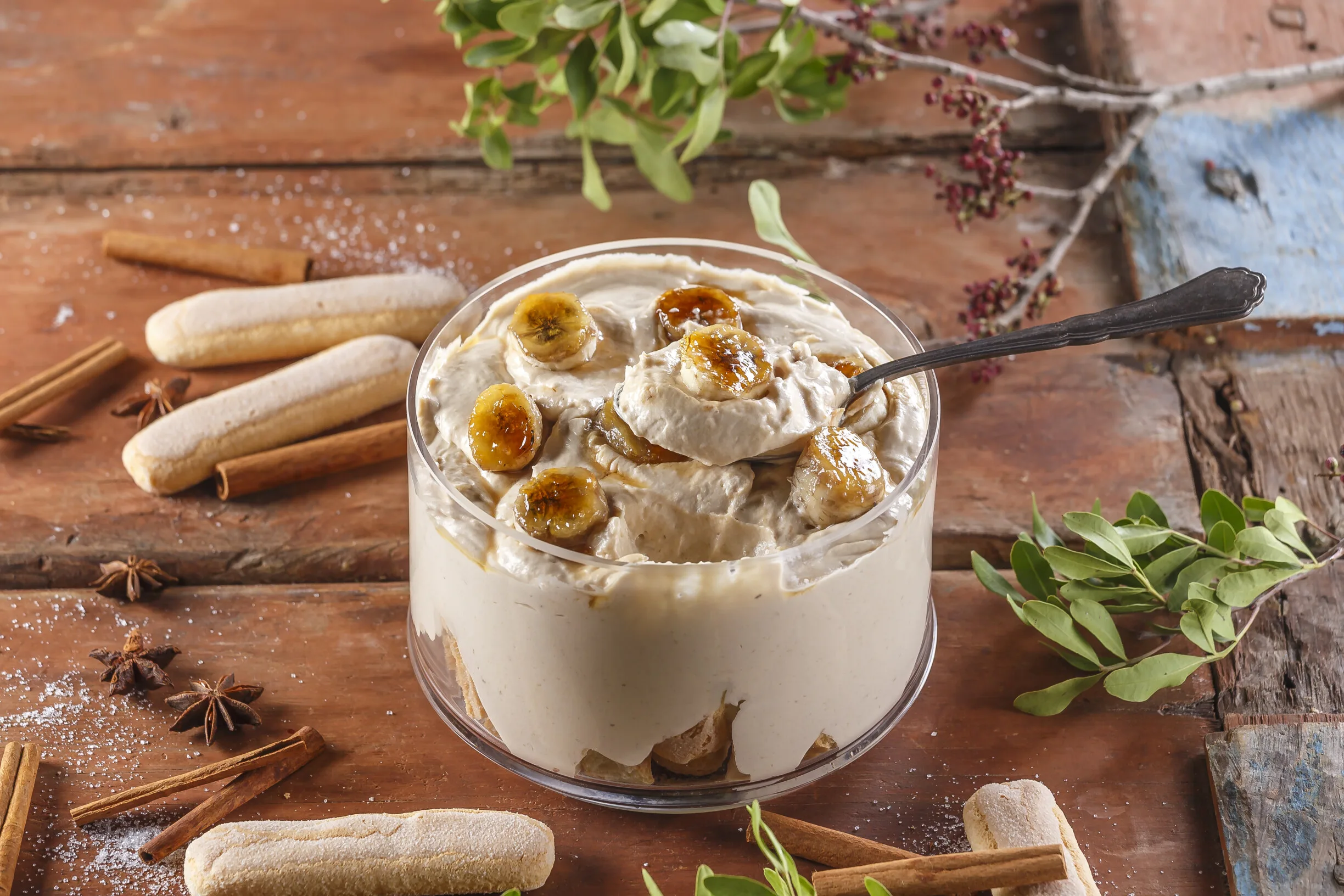 Doce de leite com banana