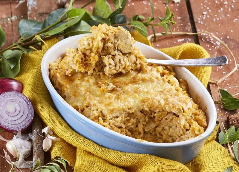 Arroz de frango à moda da terra