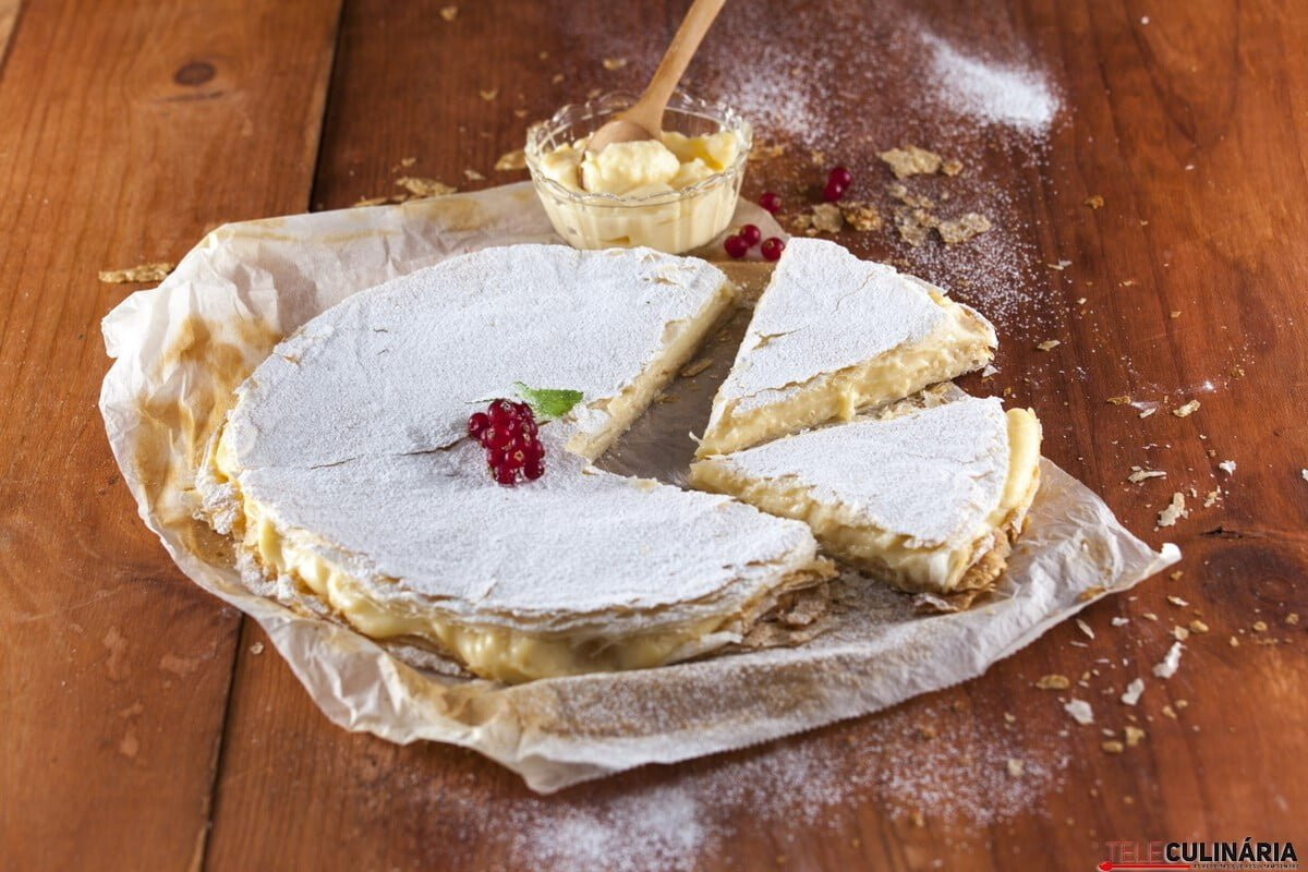 Mil folhas de creme de pasteleiro