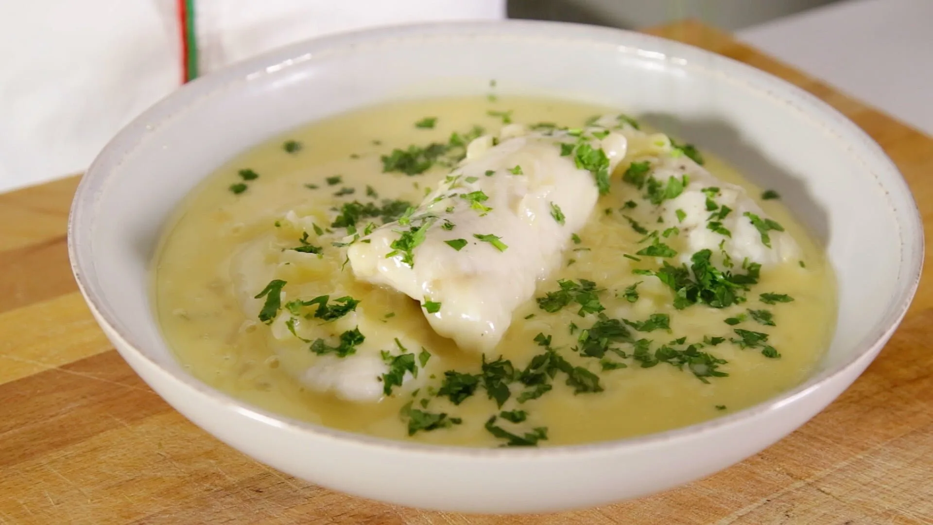 Fricassé de pescada (video)