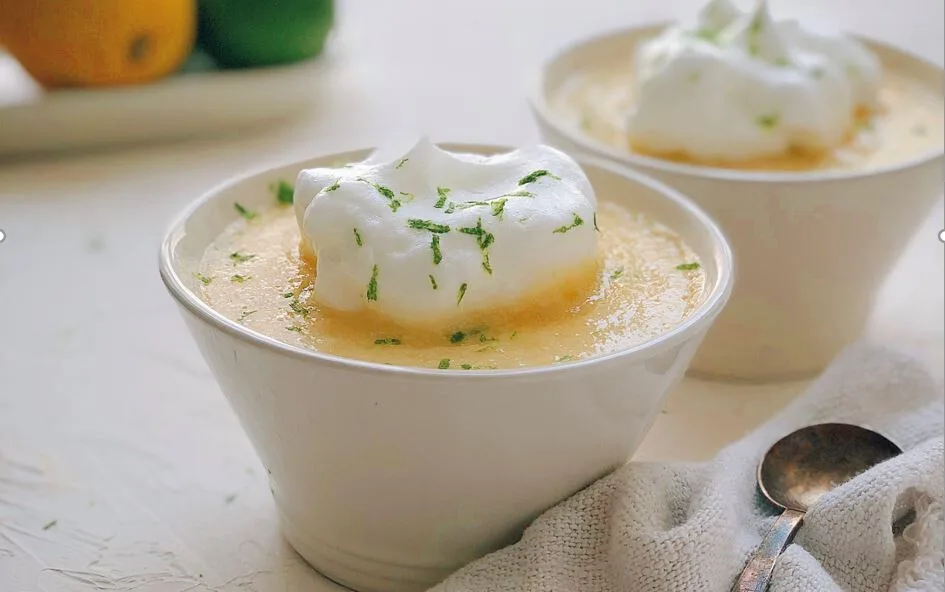 Mousse de lima e limão
