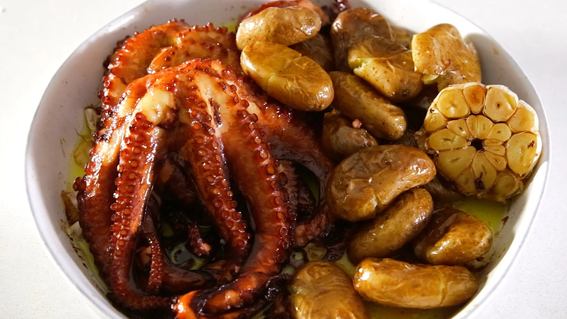 Receita de polvo à lagareiro