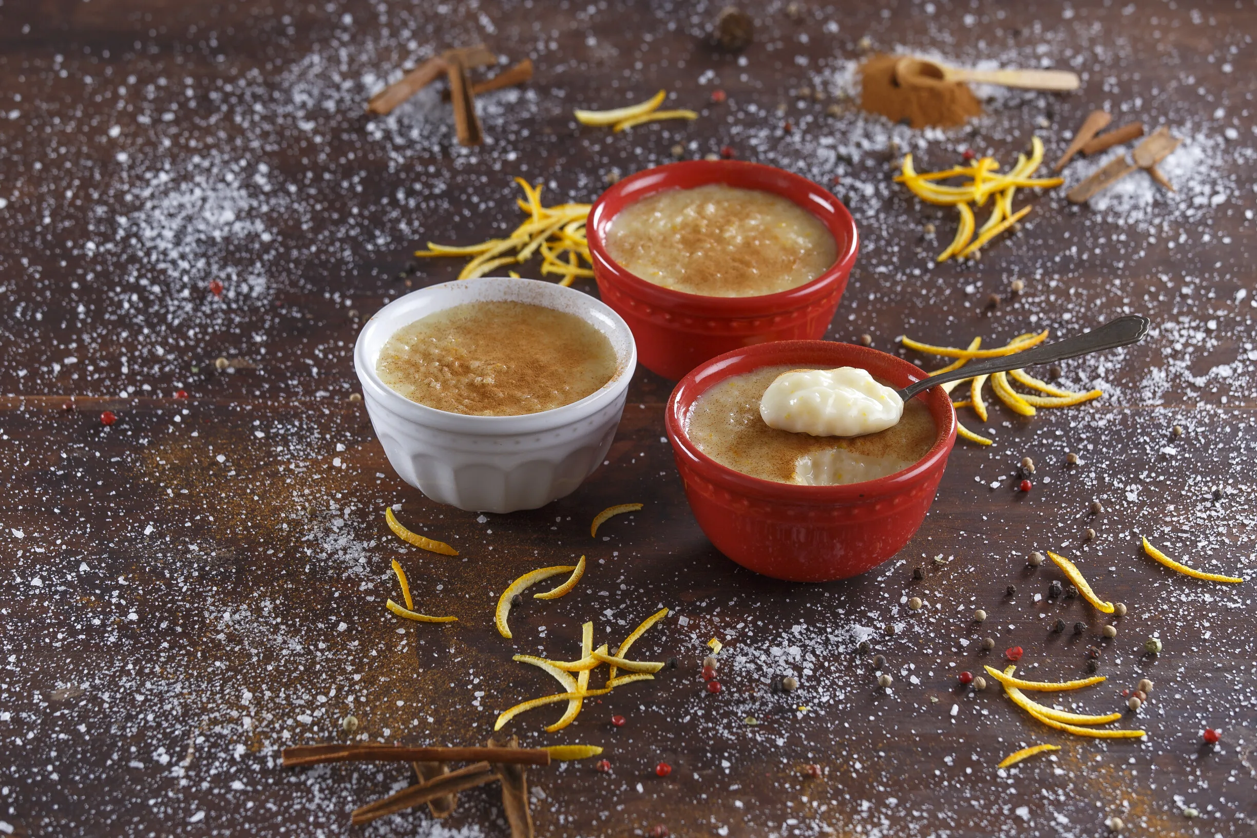 Arroz-doce de laranja