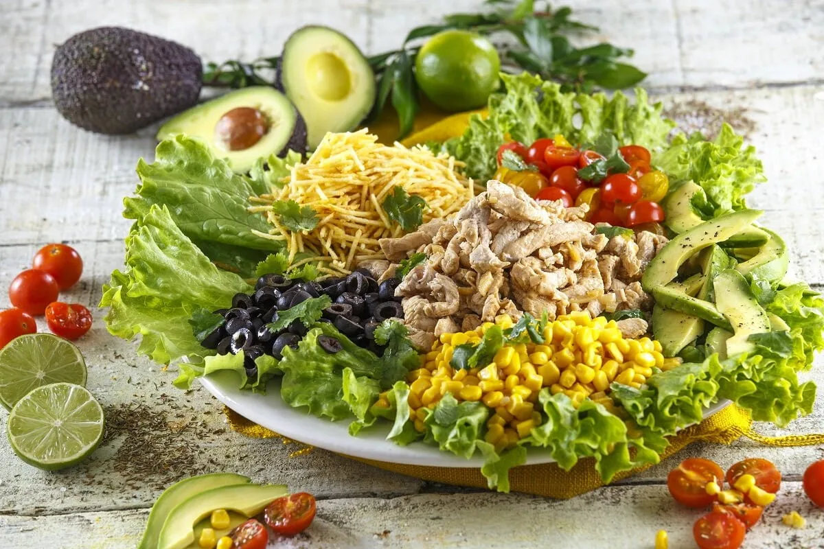 Salada fresca de verão