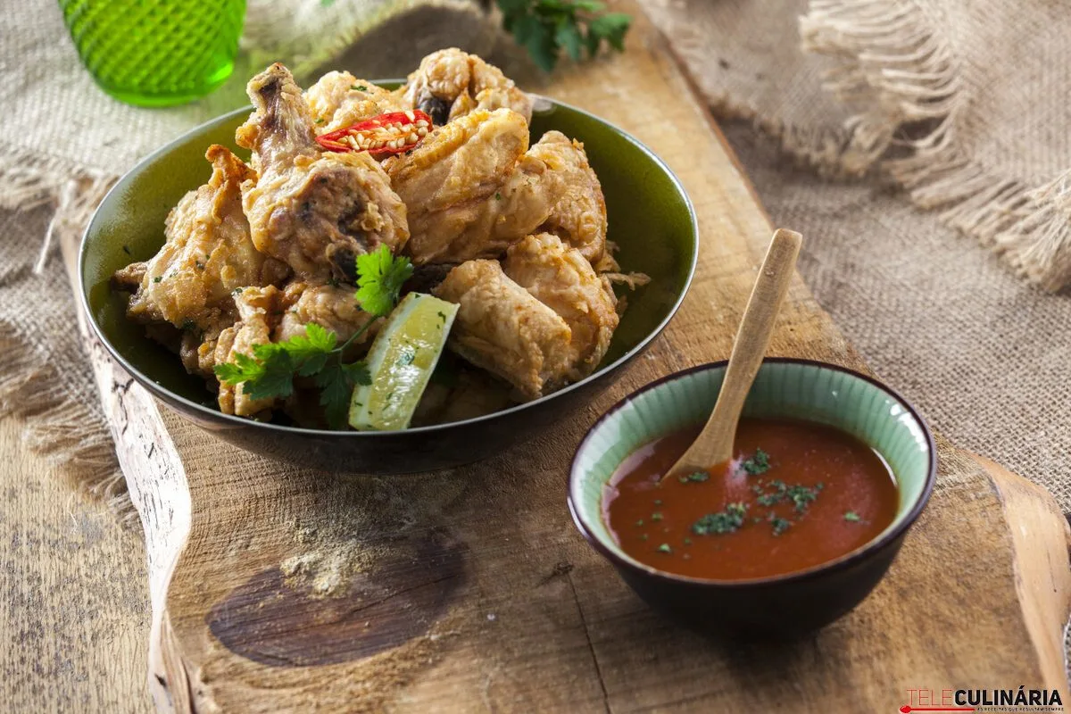 Frango frito à portuguesa