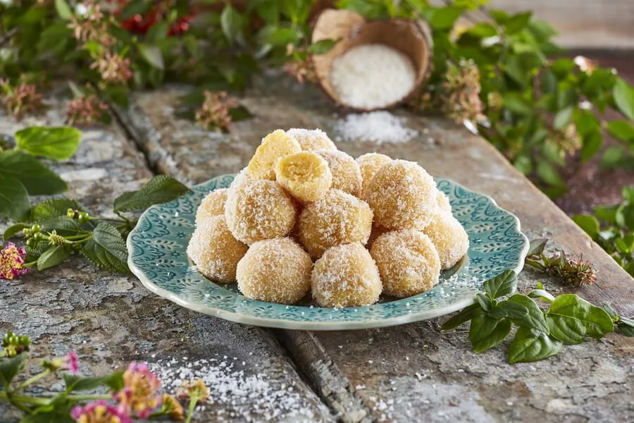 Receita de beijinhos de coco