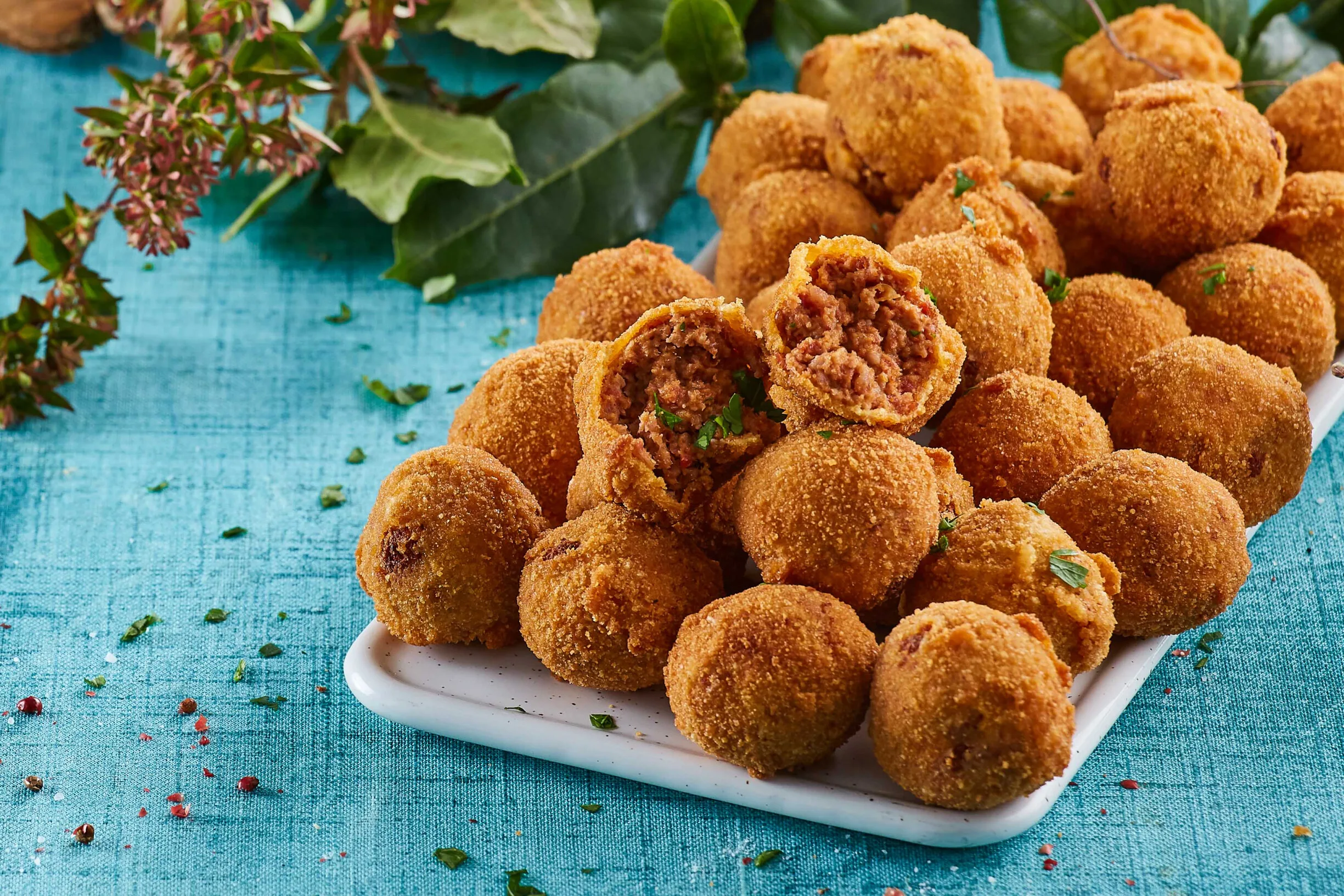 Croquetes de carne de vaca
