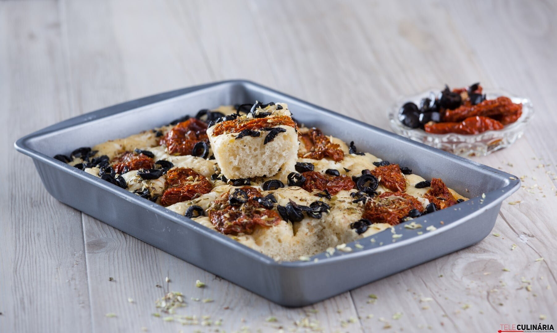 Focaccia de tomate seco