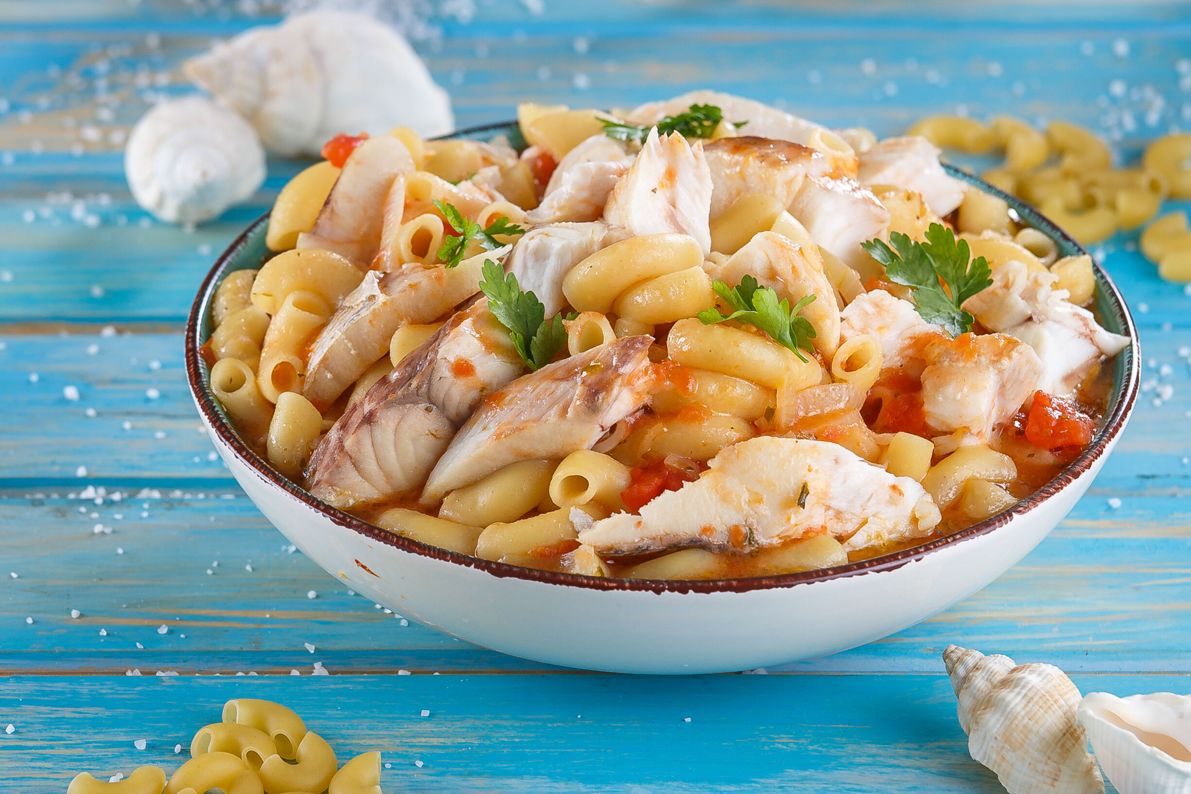 Massada de cherne à portuguesa