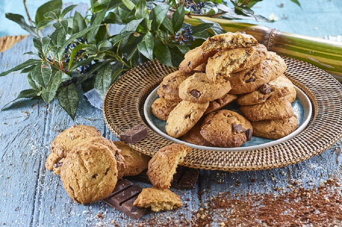 Receita fácil de bolachas com pepitas de chocolate