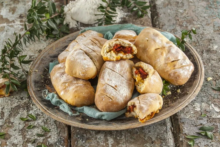 Pão com chouriço picante