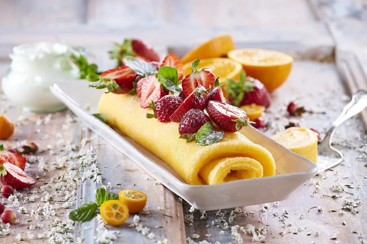 Torta de iogurte grego